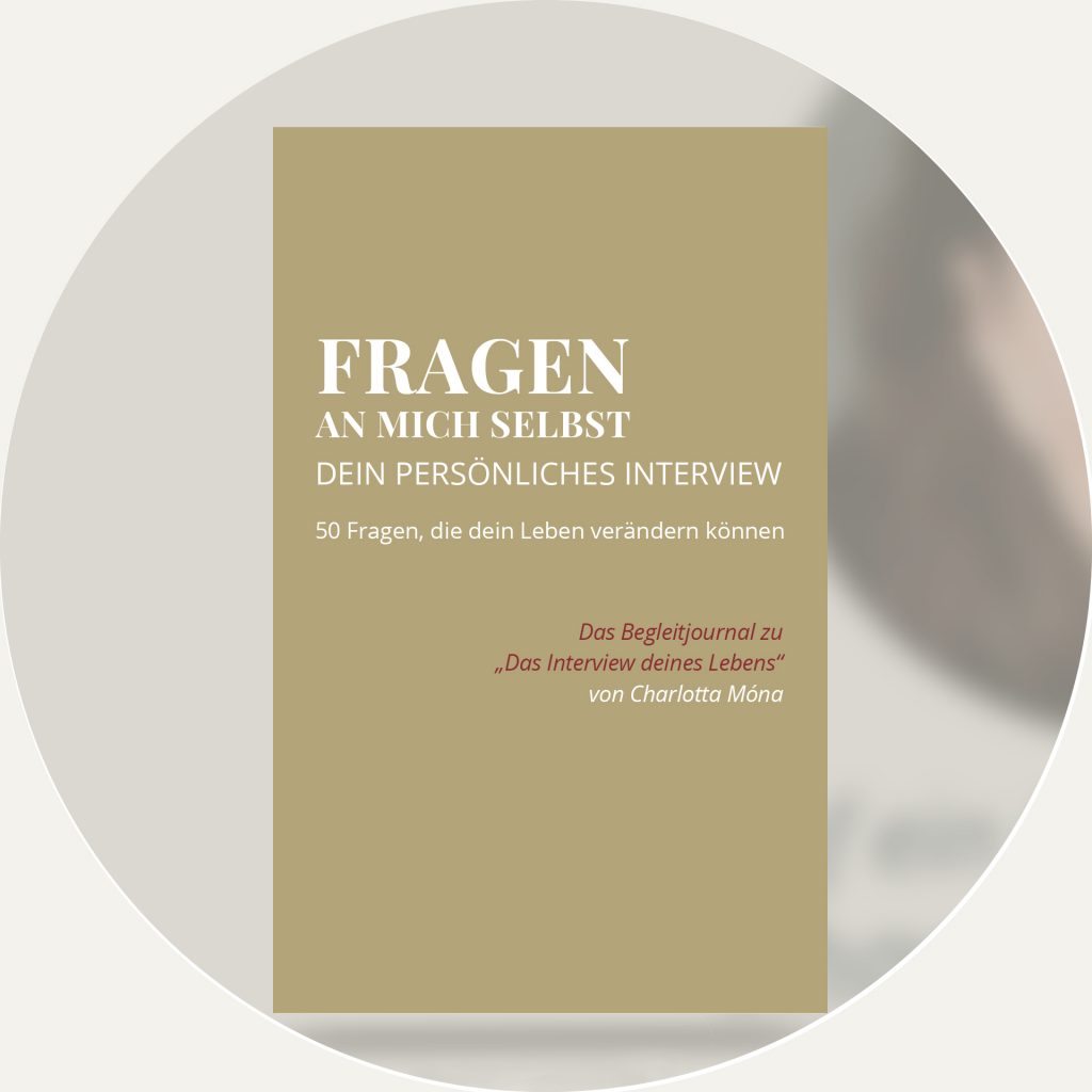 Buchcover Fragen an mich selbst von Charlotta Móna