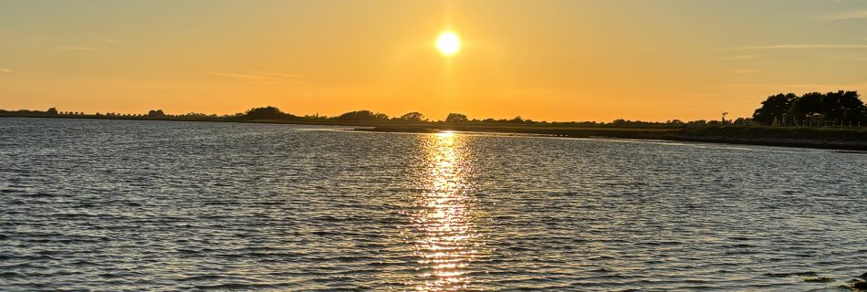 Sonnenuntergang an der Ost-See