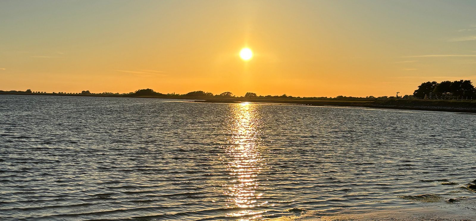 Sonnenuntergang an der Ost-See